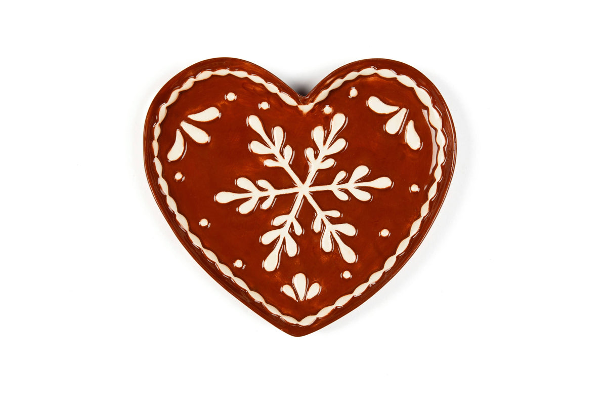 Bord Wonderful Ginger Hart - Keramiek - Kerst