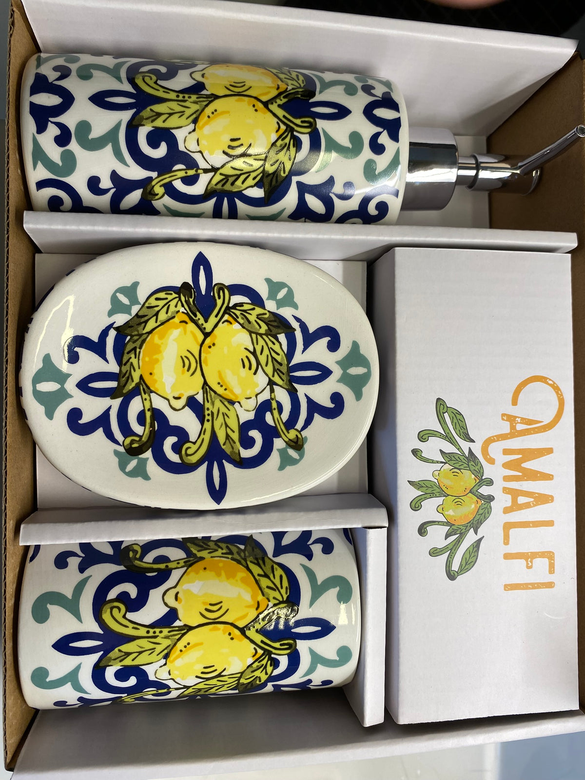 3-delige badkamerset - Keramiek - Amalfi