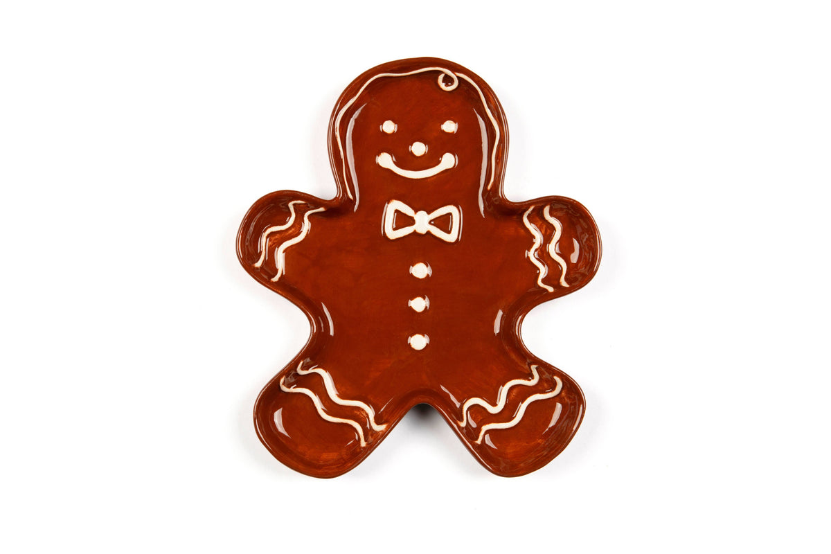 Bord Wonderful Ginger Peperkoekman - keramiek