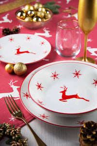 Set van 6 champagne glazen 21 cl - Glas - Goudkleur