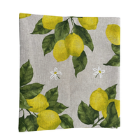 Italiaans tafelkleed Limoni 4 – katoen – citroenprint