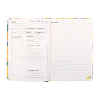 Italiaanse citroenprint A5 receptenboek