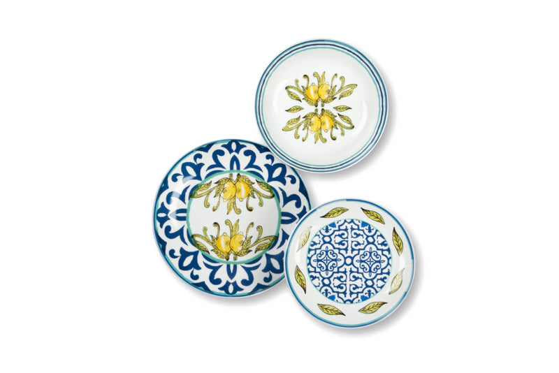18-delig servies - Keramiek - Amalfi