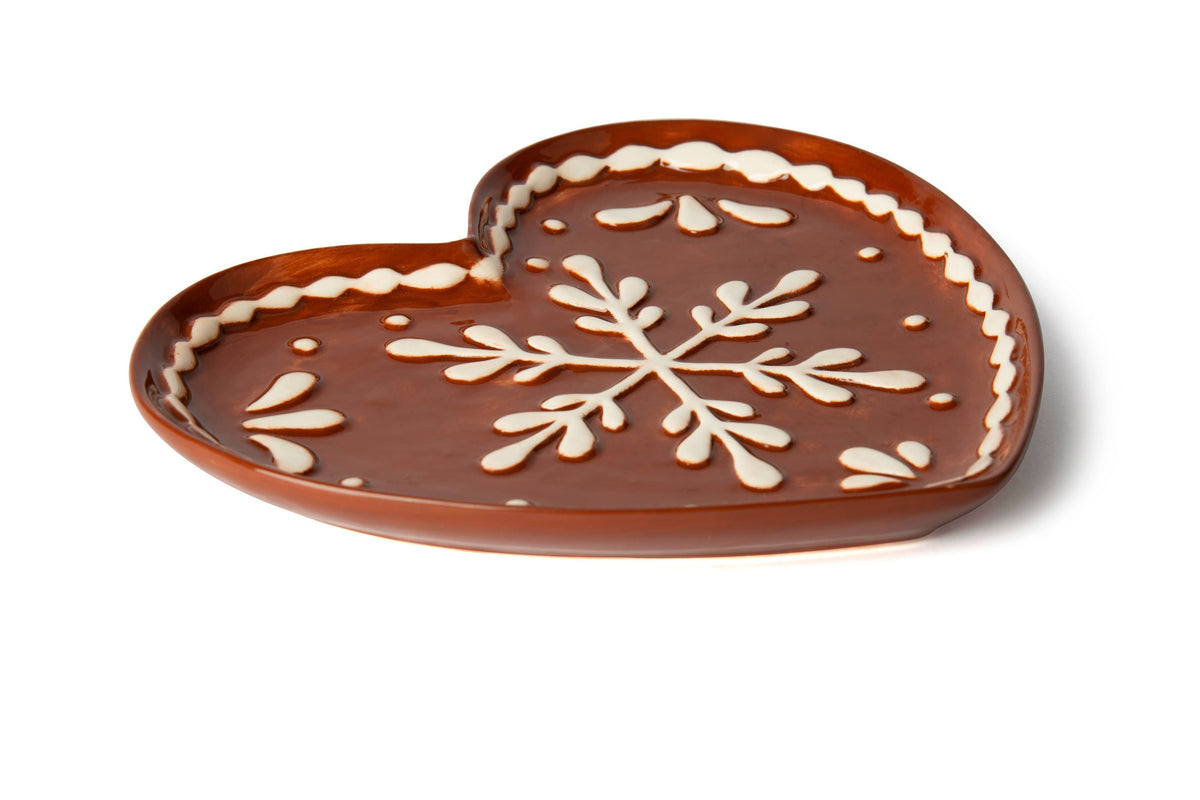 Bord Wonderful Ginger Hart - Keramiek - Kerst