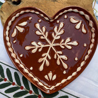 Bord Wonderful Ginger Hart - Keramiek - Kerst
