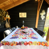 Italiaans tafelkleed Cachi - katoen - fruitprint
