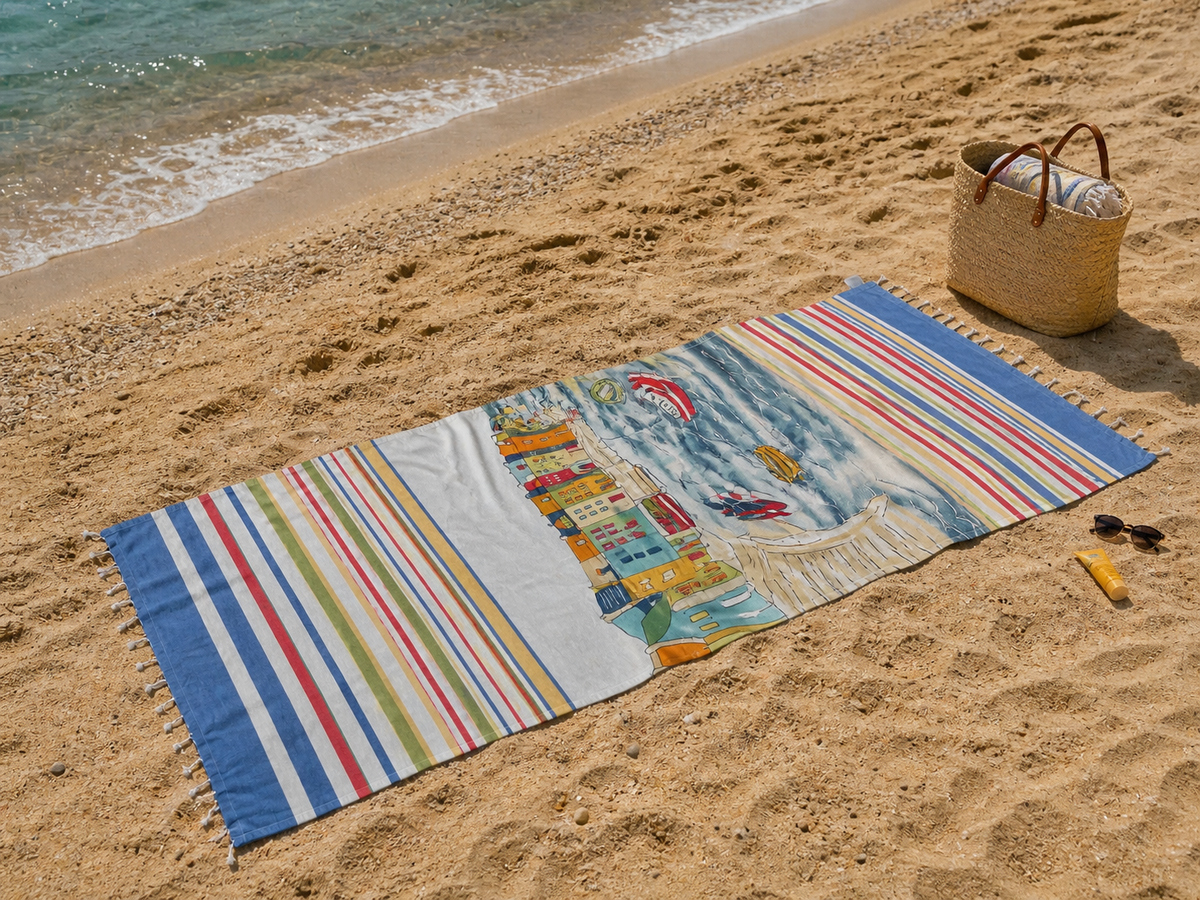 Strandlaken - Katoen - Fouta Riviera