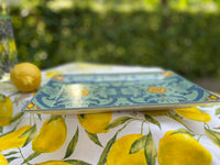 Serveerbord 30x20 cm - Keramiek - Trinacria