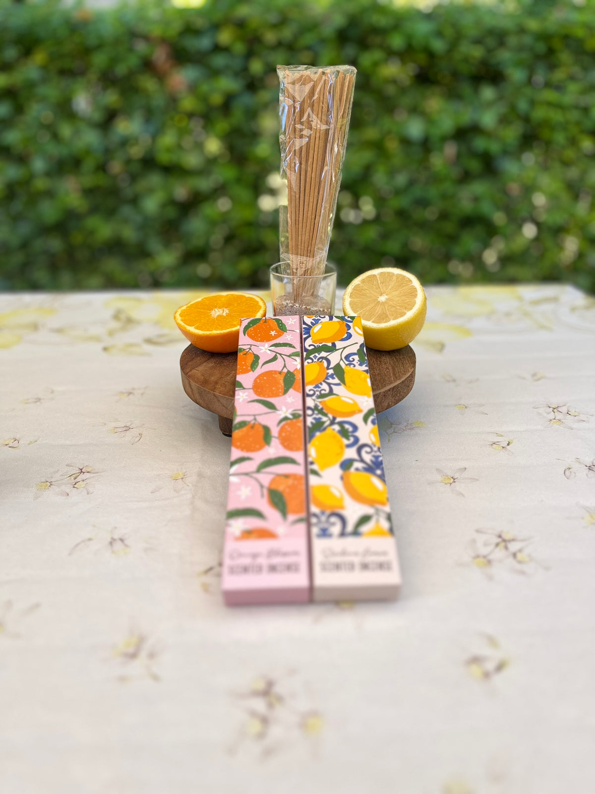 Set van 2 Italiaanse zomerwierookstokjespakketten