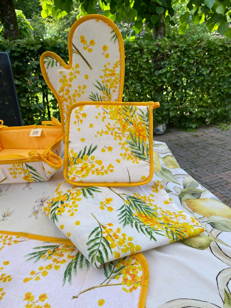 Ovenhandschoen - Katoen en Polyester - Mimosa