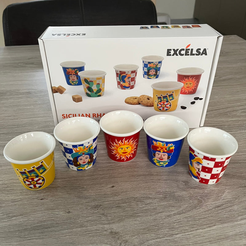 KOOPJESHOEK Espressokopje - Keramiek - Sicilian Rhapsody