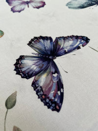Italiaans tafelkleed Lavanda e Farfalle - katoen - lavendelprint