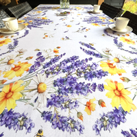 Italiaans tafelkleed Lavanda - katoen - lavendelprint