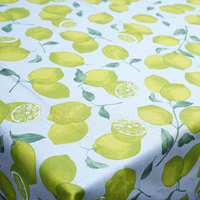 Italiaans tafelkleed Limone Quadrato - katoen - citroenprint
