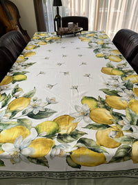 Italiaans tafelkleed Limoni 2 – katoen – citroenprint