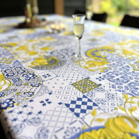Italiaans tafelkleed Limone Italiano - katoen - citroenprint