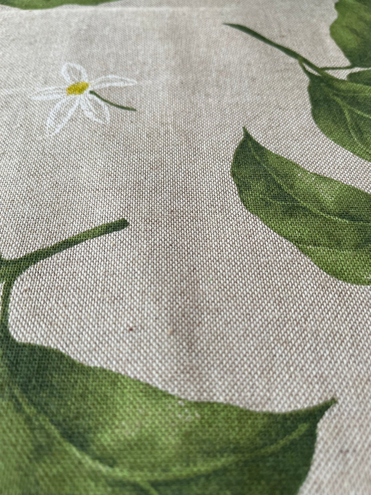 Italiaans tafelkleed Limoni 4 – katoen – citroenprint