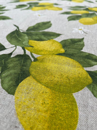 Italiaans tafelkleed Limoni 4 – katoen – citroenprint