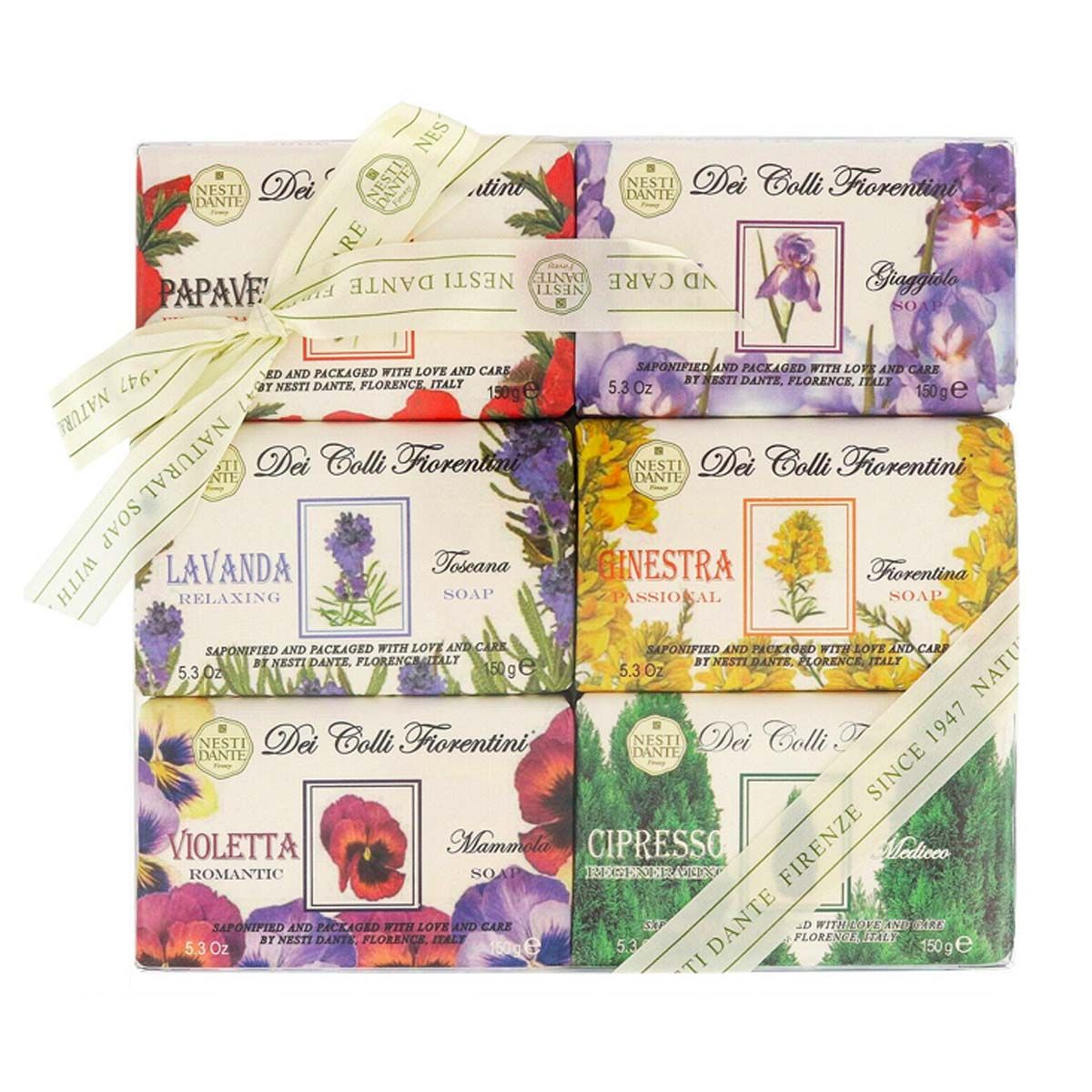 Nesti Dante Dei Colli Fiorentini Geschenkset Zeep 6x150gr
