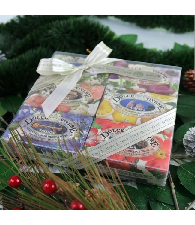 Nesti Dante Dolce Vivere Geschenkset Zeep 6x150gr