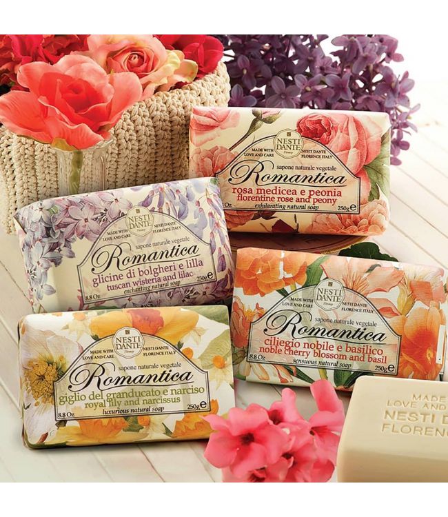 Nesti Dante Romantica Noble Cherry Blossom & Basil 250gr