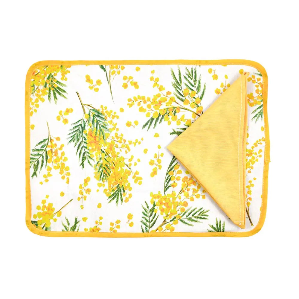 Placemat met servet - Katoen en Polyester - Mimosa