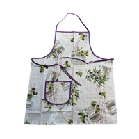 Schort Olive - Katoen en Polyester