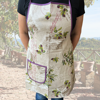 Schort Olive - Katoen en Polyester