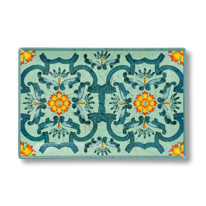 Serveerbord 30x20 cm - Keramiek - Trinacria