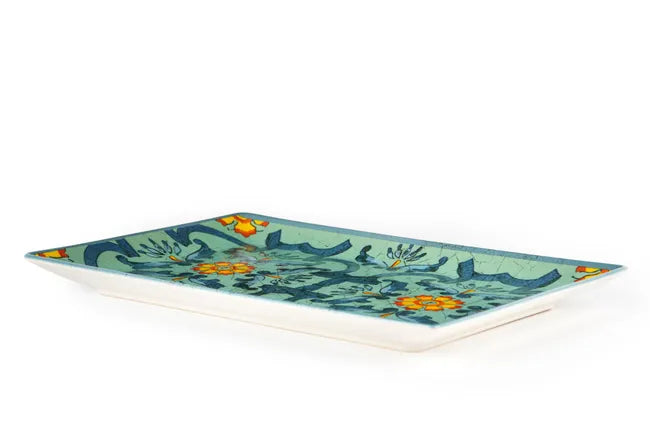 Serveerbord 30x20 cm - Keramiek - Trinacria