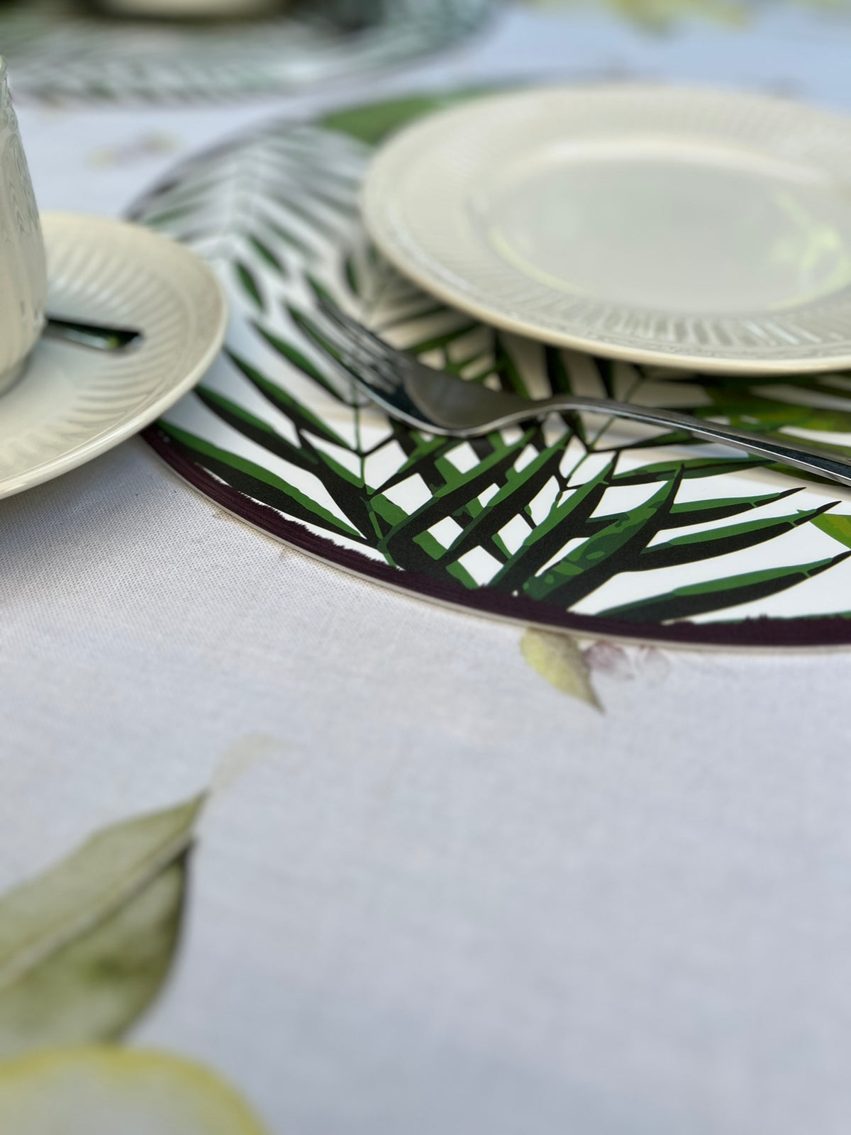 Placemat 38 cm - PP-Plastic - Foliage