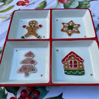 Serveerschaal - Keramiek - Kerst Wonderful Ginger