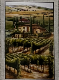 Theedoek Toscana - Katoen