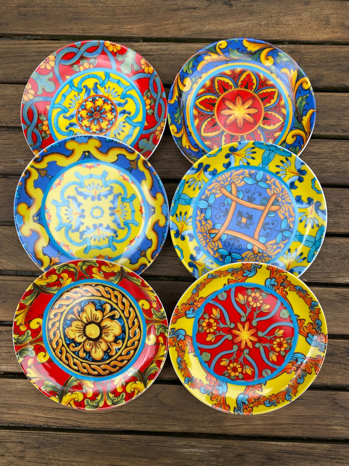 Voorgerechtbord 15 cm - Keramiek - Trinacria