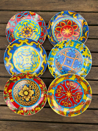 Voorgerechtbord 15 cm - Keramiek - Trinacria
