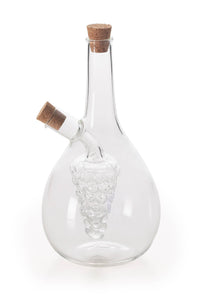 Olie- en azijnfles 60 cl met druppelaar - Glas