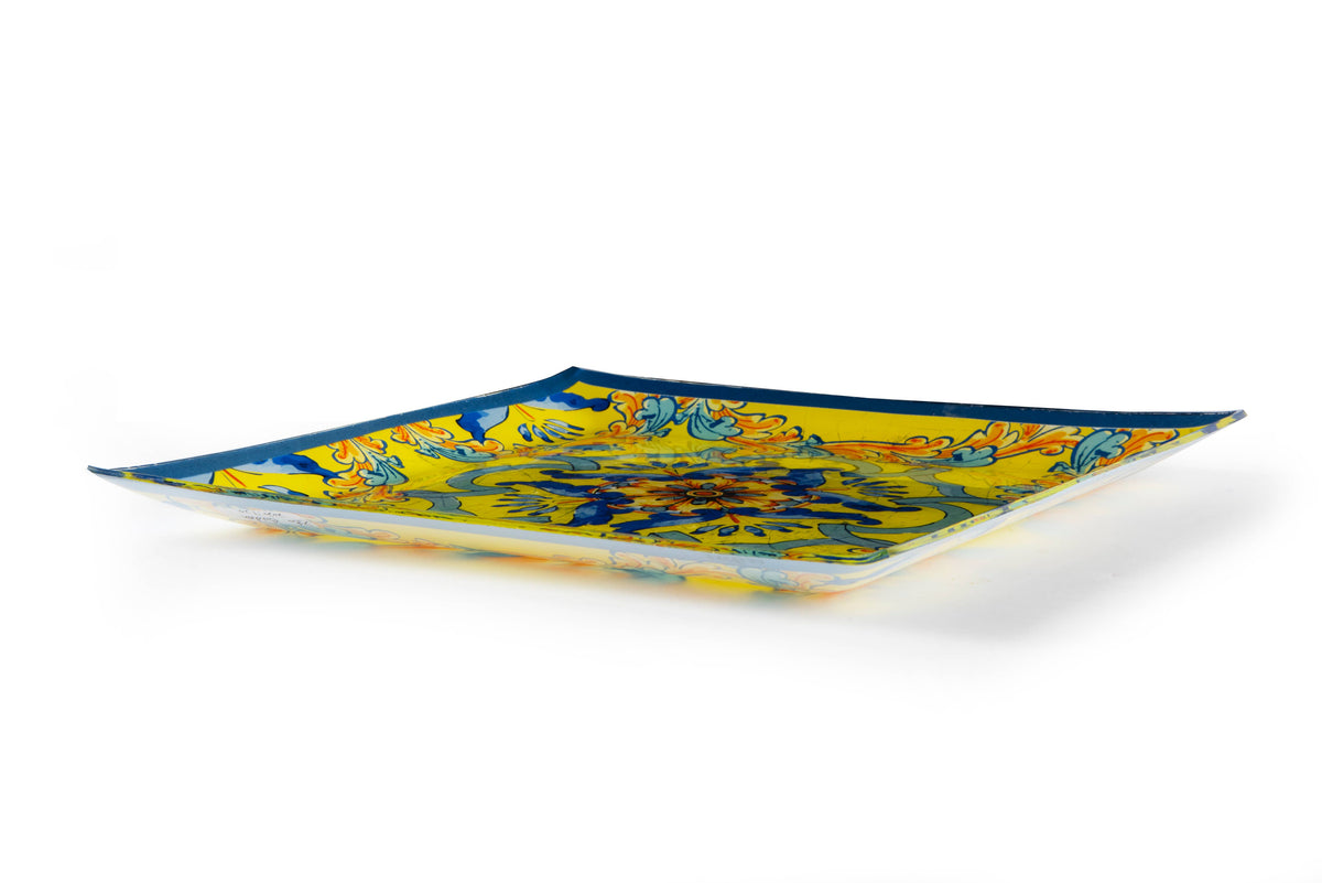 Serveerbord 30x30 cm - Keramiek - Trinacria