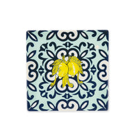 Plat bord 18x18 cm - Keramiek - Amalfi