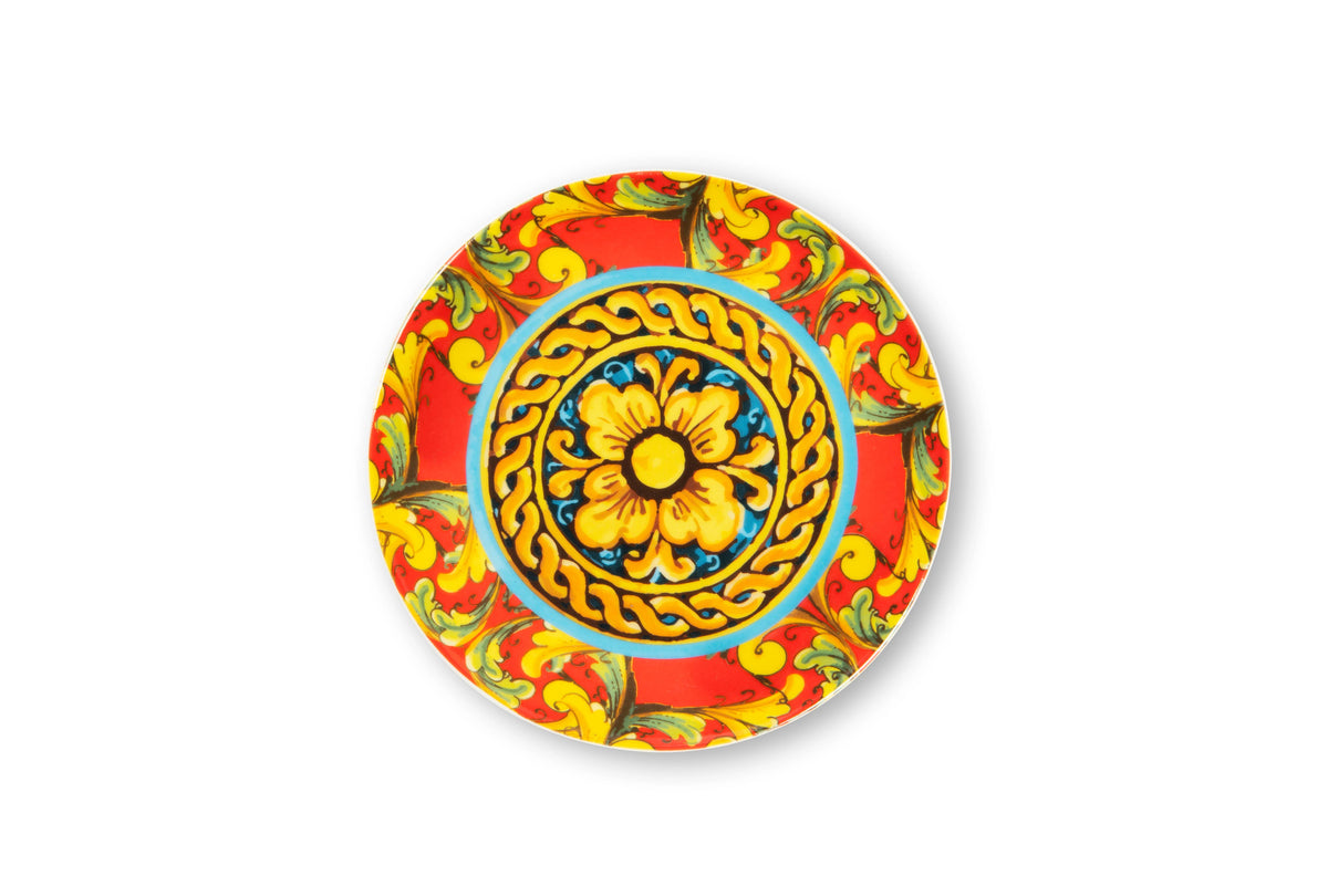 Voorgerechtbord 15 cm - Keramiek - Trinacria