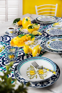 18-delig servies - Keramiek - Amalfi