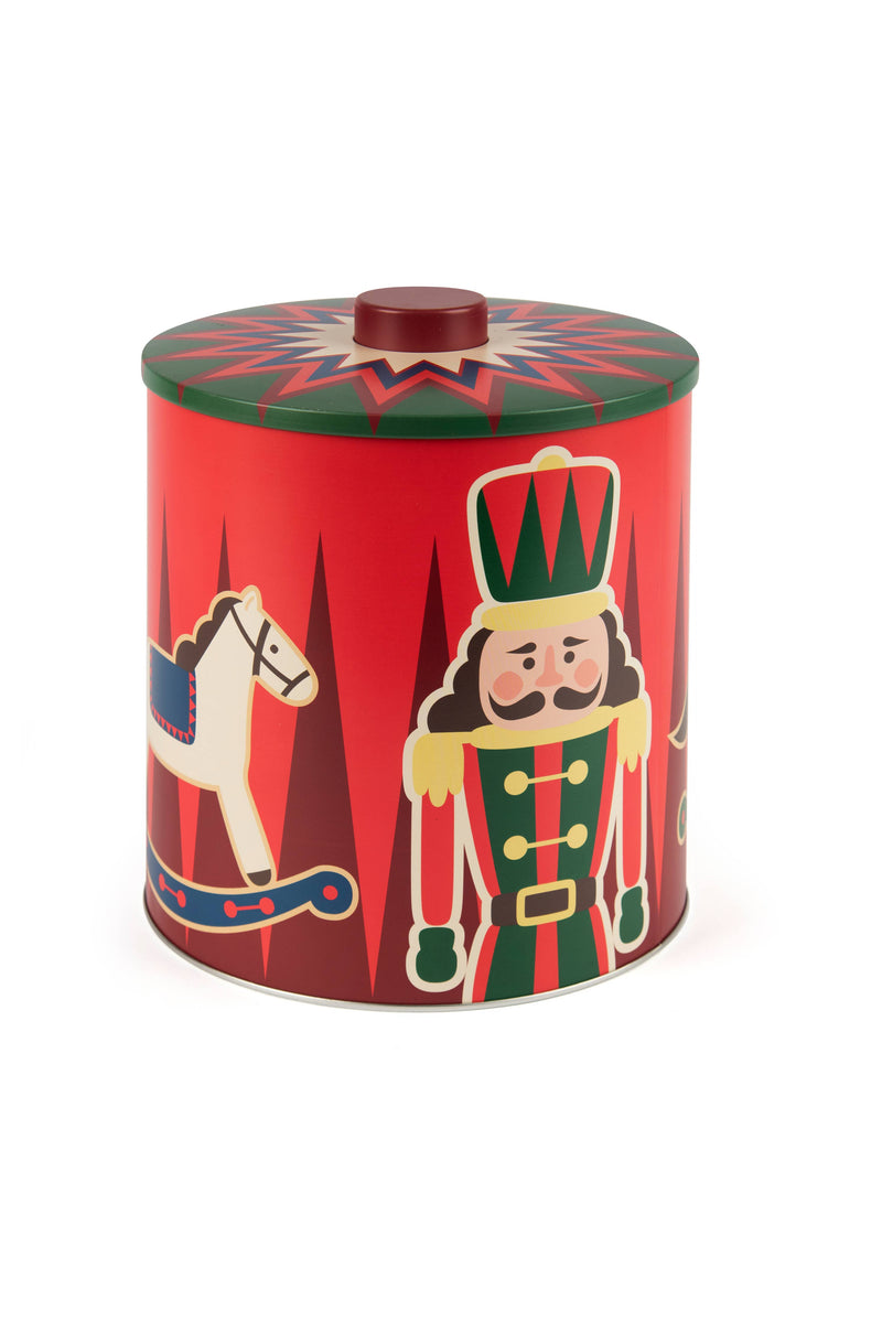 Koekjestrommel - Metaal - Kerst