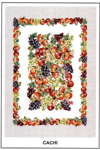 Italiaans tafelkleed Cachi - katoen - fruitprint