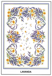 Italiaans tafelkleed Lavanda - katoen - lavendelprint