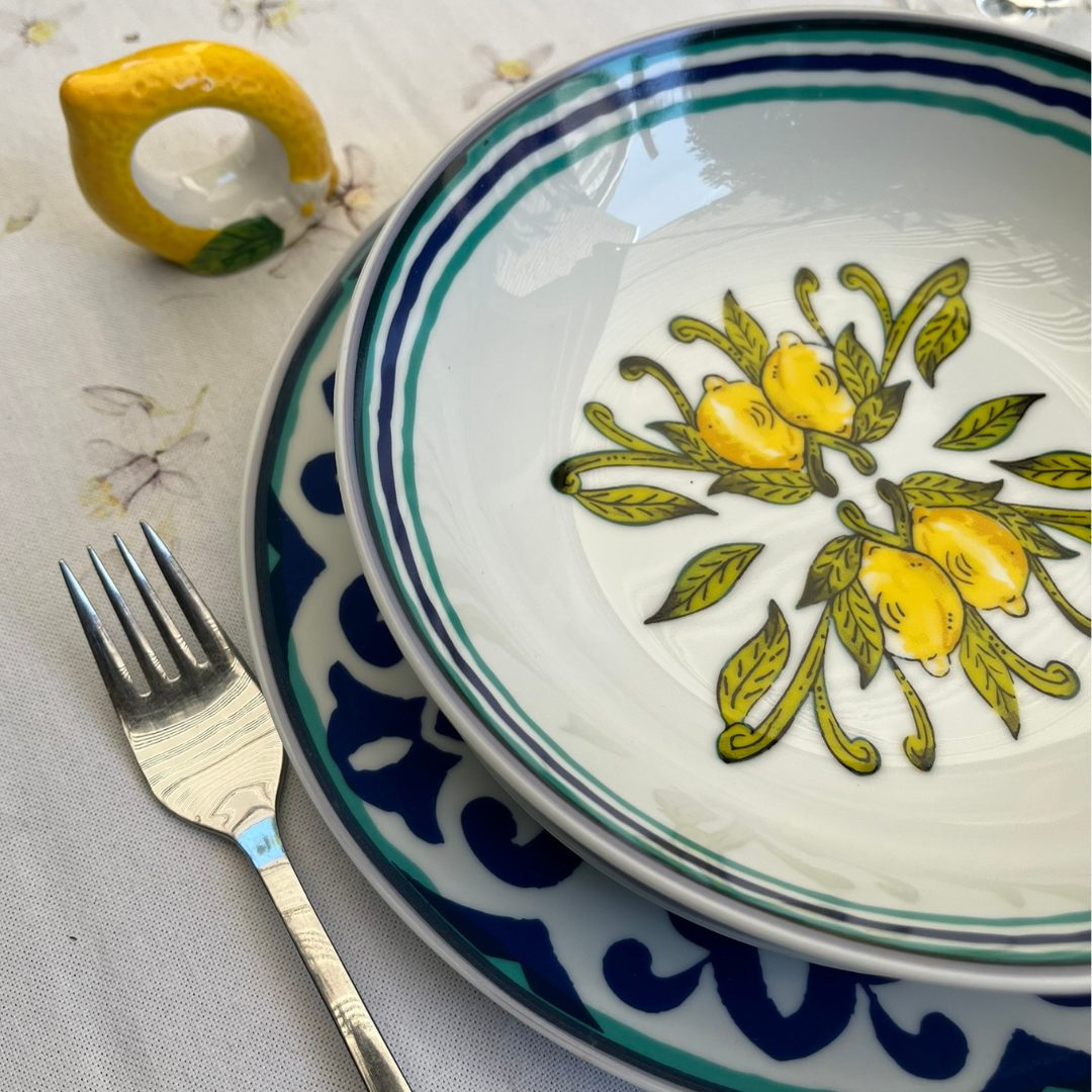18-delig servies - Keramiek - Amalfi